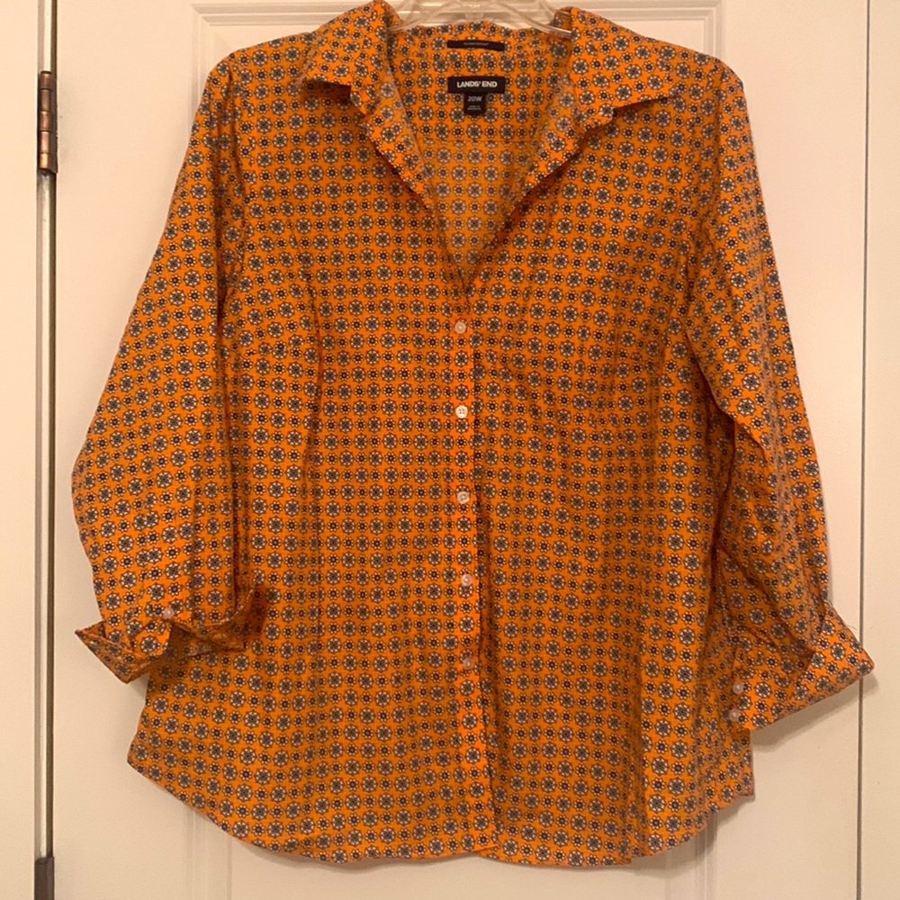 Supima Cotton, Lands’ End LS Shirt